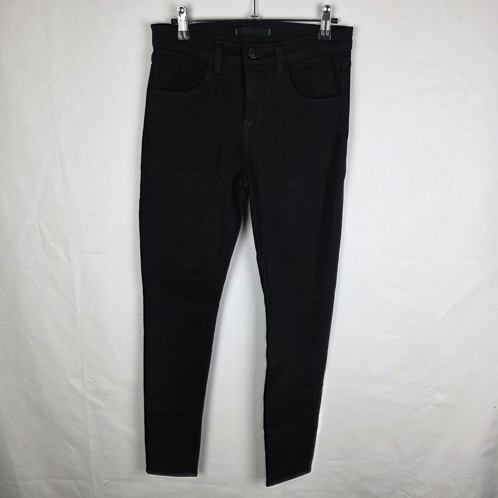 J Brand Maria High Rise Skinny Jeans Hewson Black 231100241 Womens 28 normcore
